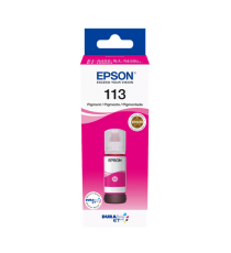 Epson Ecotank 113 magenta C13T06B340 flacone inchiostro pigmentato originale per Epson EcoTank ET 16600,5800,16650 70ml