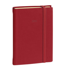 Agenda settimanale Ministro Prestige 2026 - 16 x 24 cm - silk bordeaux - Quo Vadis