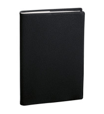 Agenda settimanale Prenote 2026 - copertina Impala - 21 x 29,7 cm - nero - Quo Vadis