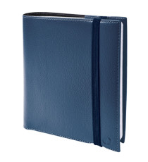 Agenda settimanale Time&Life 2026 - 16 x 16 cm - blu metal - Quo Vadis