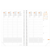 Agenda settimanale Time&Life Pocket 2026 - 10 x 15 cm - nero - Quo Vadis Agenda settimanale Time&Life Pocket 2026 - 10 x 15 cm - nero - Quo Vadis