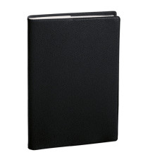 Agenda settimanale Trinote 2026 - copertina Impala - 18 x 24 cm - nero - Quo Vadis