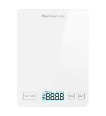 Bilancia da cucina Smarty - con connessione wi-fi - peso massimo 5 kg -  bianco - Melchioni family