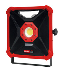 Faro led M-LD 18 - a batteria - 18 V - 26 x 23 x 7 cm - nero/rosso - Valex