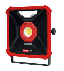 Faro led M-LD 18 - a batteria - 18 V - 26 x 23 x 7 cm - nero/rosso - Valex
