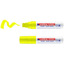 Marcatore a gesso liquido 4090 - punta scalpello - da 4 a 15mm - colori assortiti - Edding - astuccio 5 pezzi Marcatore a gesso liquido 4090 - punta scalpello - da 4 a 15mm - colori assortiti - Edding - astuccio 5 pezzi