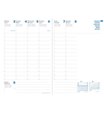 Agenda settimanale Ministro Equology 2026 - 16 x 24 cm - nero - Quo Vadis