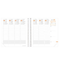 Agenda settimanale Time&Life 2026 - 16 x 16 cm - rosa cangiante - Quo Vadis Agenda settimanale Time&Life 2026 - 16 x 16 cm - rosa cangiante - Quo Vadis