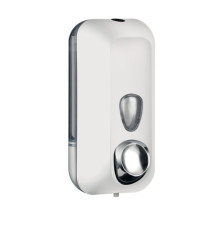 Dispenser sapone liquido EColored - 10,2 x 9 x 22,8 cm - capacità 0,55 L - adamello white - Mar Plast Dispenser sapone liquido EColored - 10,2 x 9 x 22,8 cm - capacità 0,55 L - adamello white - Mar Plast