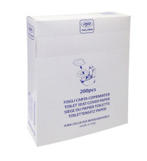Copriwater rettangolare - in carta - 42 x 37,5 cm - Mar Plast - conf. 200 pezzi Copriwater rettangolare - in carta - 42 x 37,5 cm - Mar Plast - conf. 200 pezzi