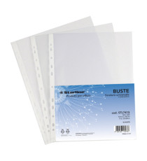 Buste forate Top - liscio - 22 x 30 cm - trasparente - Starline - conf. 50 pezzi
