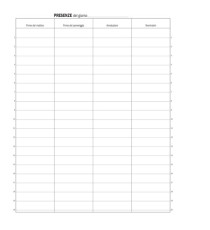 Registro firma presenza - 49 pag - 31 x 24,5 cm - DU1338100000 - Data Ufficio Registro firma presenza - 49 pag - 31 x 24,5 cm - DU1338100000 - Data Ufficio