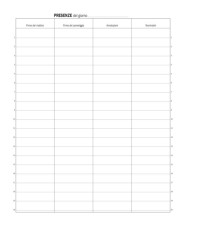 Registro firma presenza - 49 pag - 31 x 24,5 cm - DU1338100000 - Data Ufficio Registro firma presenza - 49 pag - 31 x 24,5 cm - DU1338100000 - Data Ufficio