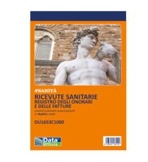 Blocco ricevute sanitarie numerate - 100/2 copie autoricalcanti - 21,5x14,8cm - DU1653C1000 - Data Ufficio Blocco ricevute sanitarie numerate - 100/2 copie autoricalcanti - 21,5x14,8cm - DU1653C1000 - Data Ufficio
