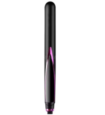 Piastra per capelli regolabile 160-220 gradi nera/viola, in ceramica, pronta in pochi secondi, adatta a tutti i tipi di capelli Piastra per capelli regolabile 160-220 gradi nera/viola, in ceramica, pronta in pochi secondi, adatta a tutti i tipi di capelli