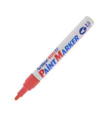 Marcatore permanente A 400 - a vernice - punta tonda - 2,3 mm - rosso - Artline Marcatore permanente A 400 - a vernice - punta tonda - 2,3 mm - rosso - Artline