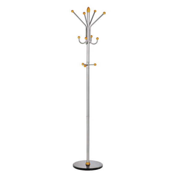 Appendiabiti - 11 posti - 185 x 40 cm - argento - Alco Appendiabiti - 11 posti - 185 x 40 cm - argento - Alco