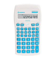 Calcolatrice scientifica OS 134/10 BeColor - bianco - tasti azzurri - Osama Calcolatrice scientifica OS 134/10 BeColor - bianco - tasti azzurri - Osama