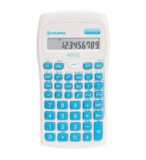 Calcolatrice scientifica OS 134/10 BeColor - bianco - tasti azzurri - Osama Calcolatrice scientifica OS 134/10 BeColor - bianco - tasti azzurri - Osama