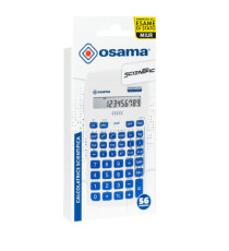 Calcolatrice scientifica OS 134/10 BeColor - bianco - tasti blu - Osama