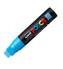Marcatore a base d'acqua Uni Posca PC17K - punta extra large a scalpello 15,0mm  - azzurro - Uni Mitsubishi Marcatore a base d'acqua Uni Posca PC17K - punta extra large a scalpello 15,0mm  - azzurro - Uni Mitsubishi