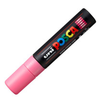 Marcatore a base d'acqua Uni Posca PC17K - punta extra large a scalpello 15,0mm  - rosa - Uni Mitsubishi Marcatore a base d'acqua Uni Posca PC17K - punta extra large a scalpello 15,0mm  - rosa - Uni Mitsubishi