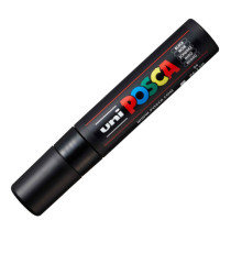 Marcatore a base d'acqua Uni Posca PC17K - punta extra large a scalpello 15,0mm - nero - Uni Mitsubishi Marcatore a base d'acqua Uni Posca PC17K - punta extra large a scalpello 15,0mm - nero - Uni Mitsubishi