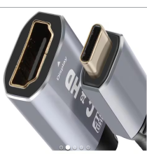 Adattatore Video da type-c a Hdmi femmina 4k 17cm Linq HD7393 usb-c alta risoluzione,compatibile con iPhone e smartphone Android