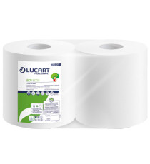 Bobina asciugatutto Eco 800S - 2 veli - 18,5 gr - diametro 26 cm - H 21,5 cm x 192 m - microgoffrata - Lucart Bobina asciugatutto Eco 800S - 2 veli - 18,5 gr - diametro 26 cm - H 21,5 cm x 192 m - microgoffrata - Lucart