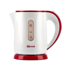 Bollitore elettrico - 800 ml - bianco/rosso - Girmi Bollitore elettrico - 800 ml - bianco/rosso - Girmi