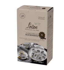 Dispenser biscotti Canestrello BlackHabana - 1250 gr - Loison - conf. 200 biscotti Dispenser biscotti Canestrello BlackHabana - 1250 gr - Loison - conf. 200 biscotti