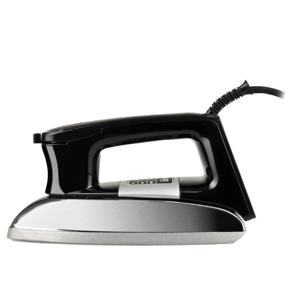 Ferro da stiro a secco - 900 W - 26 x 14 x 12 cm - nero - Girmi Ferro da stiro a secco - 900 W - 26 x 14 x 12 cm - nero - Girmi