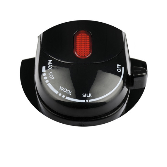 Ferro da stiro a secco - 900 W - 26 x 14 x 12 cm - nero - Girmi Ferro da stiro a secco - 900 W - 26 x 14 x 12 cm - nero - Girmi