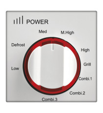 Forno a microonde - con cottura combinata - 20 L - bianco/rosso - Girmi Forno a microonde - con cottura combinata - 20 L - bianco/rosso - Girmi