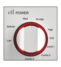 Forno a microonde - con cottura combinata - 20 L - bianco/rosso - Girmi Forno a microonde - con cottura combinata - 20 L - bianco/rosso - Girmi