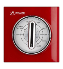 Forno a microonde vintage - con cottura combinata - 20 L - rosso - Girmi Forno a microonde vintage - con cottura combinata - 20 L - rosso - Girmi