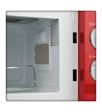 Forno a microonde vintage - con cottura combinata - 20 L - rosso - Girmi Forno a microonde vintage - con cottura combinata - 20 L - rosso - Girmi