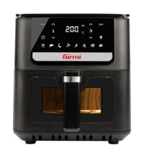 Friggitrice ad aria - a 2 altezze - 6,5 L - 28,5 x 30,5 x 38 cm - nero - Girmi Friggitrice ad aria - a 2 altezze - 6,5 L - 28,5 x 30,5 x 38 cm - nero - Girmi