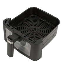 Friggitrice ad aria - a 2 altezze - 6,5 L - 28,5 x 30,5 x 38 cm - nero - Girmi Friggitrice ad aria - a 2 altezze - 6,5 L - 28,5 x 30,5 x 38 cm - nero - Girmi