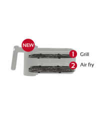 Friggitrice ad aria - a 2 altezze - 6,5 L - 28,5 x 30,5 x 38 cm - nero - Girmi Friggitrice ad aria - a 2 altezze - 6,5 L - 28,5 x 30,5 x 38 cm - nero - Girmi