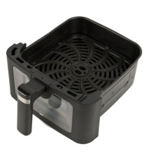Friggitrice ad aria - a 2 altezze - 6,5 L - 28,5 x 30,5 x 38 cm - nero - Girmi Friggitrice ad aria - a 2 altezze - 6,5 L - 28,5 x 30,5 x 38 cm - nero - Girmi