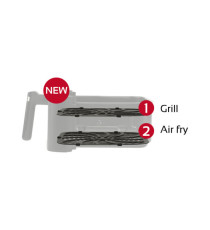 Friggitrice ad aria - a 2 altezze - 6,5 L - 28,5 x 30,5 x 38 cm - nero - Girmi Friggitrice ad aria - a 2 altezze - 6,5 L - 28,5 x 30,5 x 38 cm - nero - Girmi