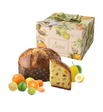 Panettone 5 agrumi - Linea Frutta e Fiori - cedro/arancia/limoni/chinotto/mandarino - 500 gr - Loison Panettone 5 agrumi - Linea Frutta e Fiori - cedro/arancia/limoni/chinotto/mandarino - 500 gr - Loison