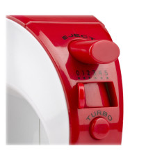 Sbattitore elettrico - 170 W - bianco/rosso - Girmi Sbattitore elettrico - 170 W - bianco/rosso - Girmi