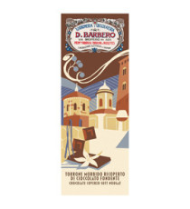 Tavoletta torrone morbido - ricoperto di cioccolato - in astuccio- 170 gr - Barbero Tavoletta torrone morbido - ricoperto di cioccolato - in astuccio- 170 gr - Barbero