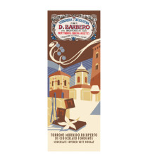 Tavoletta torrone morbido - ricoperto di cioccolato - in astuccio- 170 gr - Barbero Tavoletta torrone morbido - ricoperto di cioccolato - in astuccio- 170 gr - Barbero