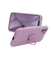 Cover in TPU con anello Viola per Iphone 17 ROAR Custodia AMBER tpu di altissima qualità, materiale flessibile e antiscivolo