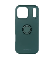 Cover in TPU con anello Verde per Iphone 17 Pro Max ROAR Custodia AMBER di altissima qualità, materiale flessibile e antiscivolo