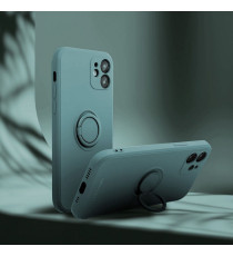 Cover in TPU con anello Verde per Iphone 17 Pro Max ROAR Custodia AMBER di altissima qualità, materiale flessibile e antiscivolo