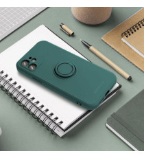 Cover in TPU con anello Verde per Iphone 17 Pro Max ROAR Custodia AMBER di altissima qualità, materiale flessibile e antiscivolo